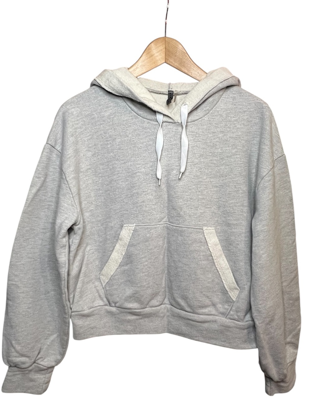 Vimmia Light Gray Hooded Pullover Sweatshirt M